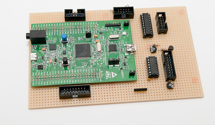 Simple STM32F4 core module
