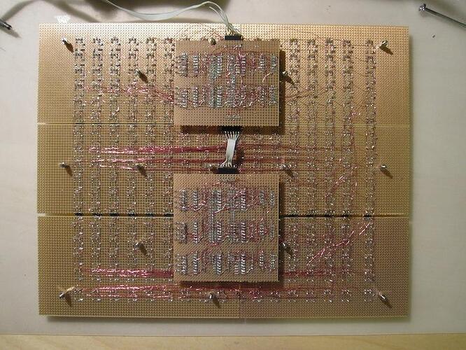 SRIO boards mounted on the bottom
