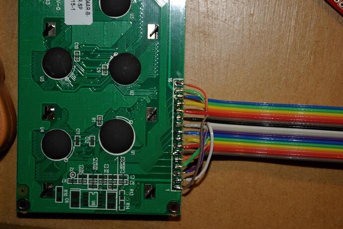 LCD Cable - All Soldered!