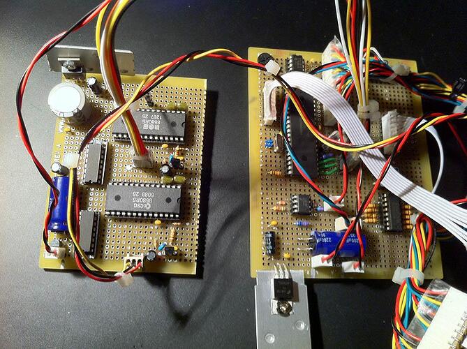 Homebuilt perfboard Stereo Midibox SID