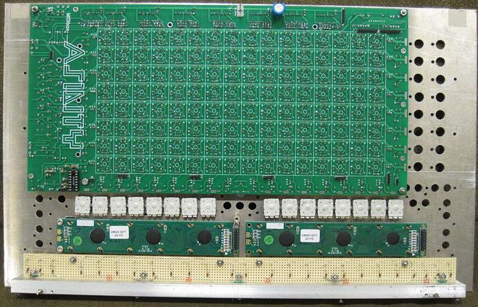 MIDIbox ASIDITY Front Panel Board Back View