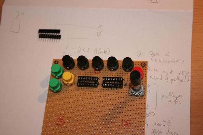 knob layout