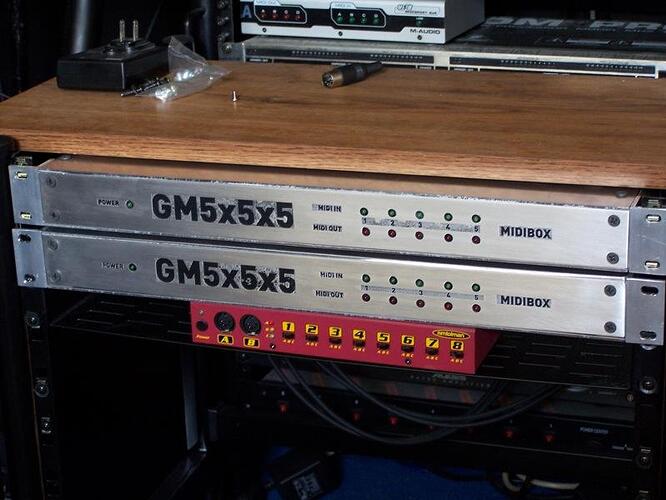 diy rack cases finished