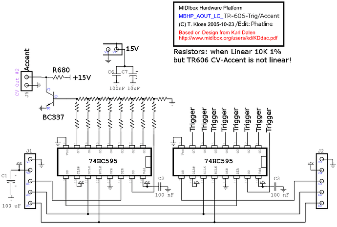 tr606 accent trigger