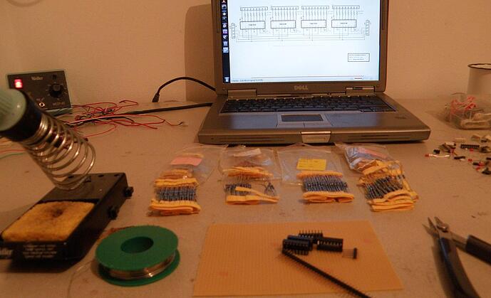 TekkStar Make 008 Trigger Board Soldering