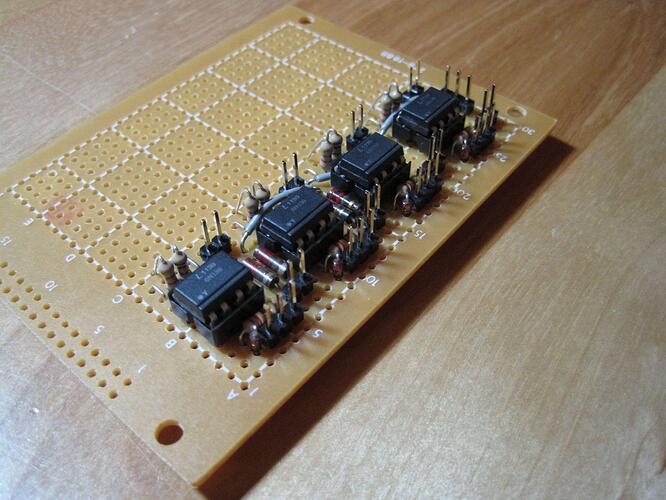 MIDI interface board