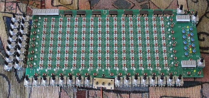 MIDIbox ASIDITY Front Panel Board Complete