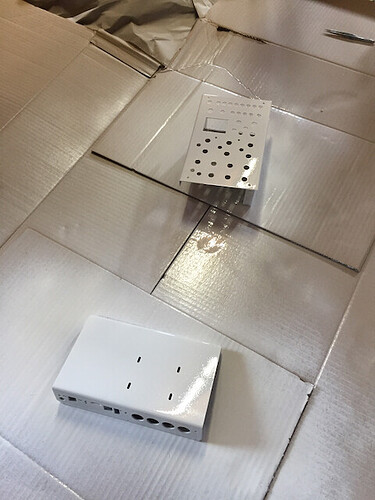 The HAARP Desktop case prototyping