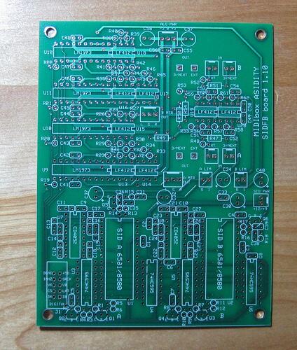 SIDFB Board Front