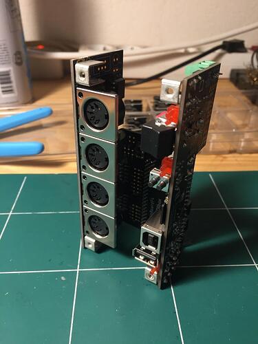 dipCoreF4 Euro version assembly test