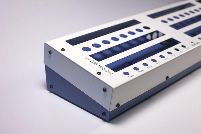 midiphy SEQ v4+ RH Jog + Activity Matrix case...