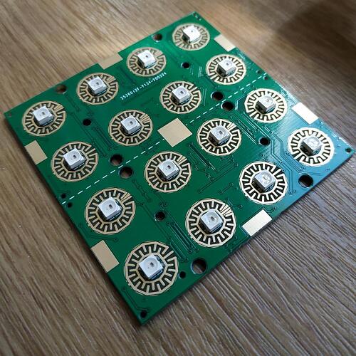 MIDIBox Trellis PCB 01