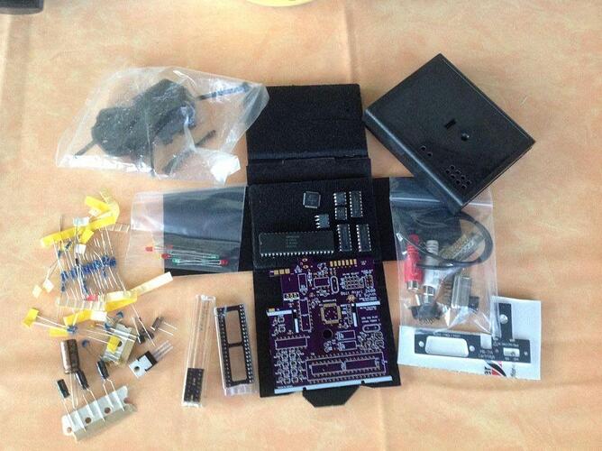 The third pcb prototype.