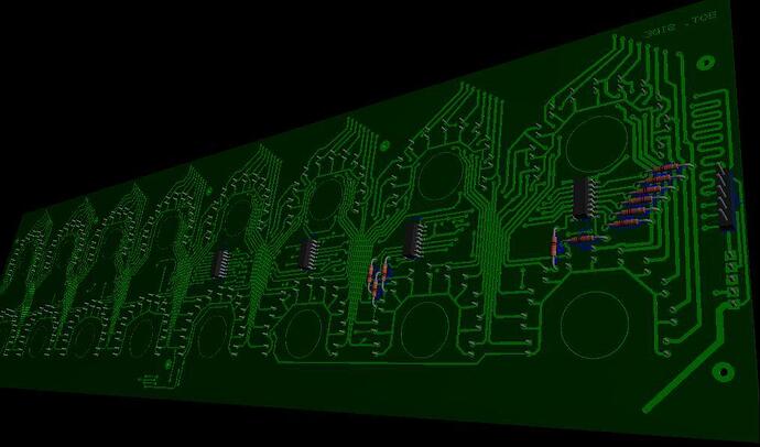 16 LED RINGS bottom side