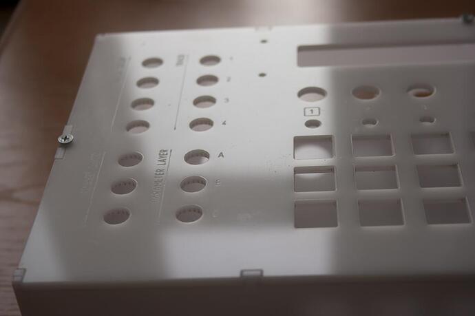 top panel engraving