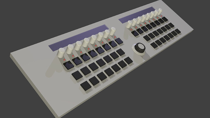 First key layout