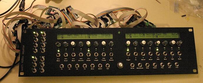 Working MIDIbox Seq v4 without enclosure