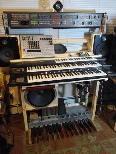 Modded Electone FX-20 - Organ with processor board