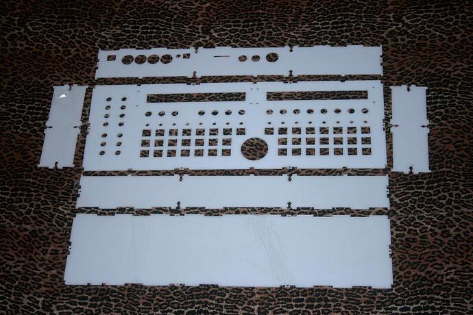laser cutted case