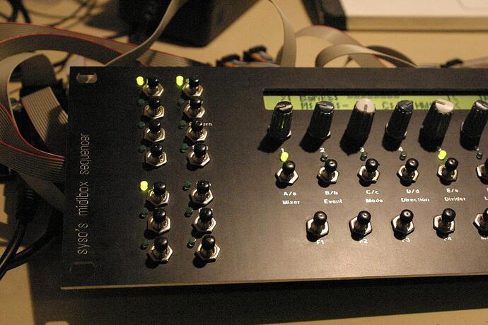 Working MIDIbox Seq v4 without enclosure