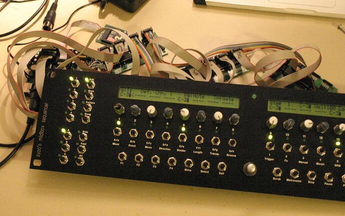 Working MIDIbox Seq v4 without enclosure