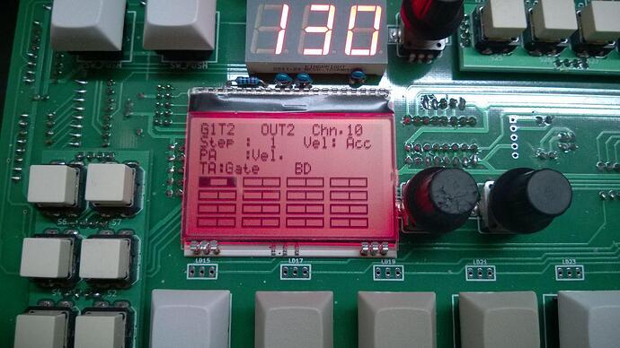 MB909 edit screen
