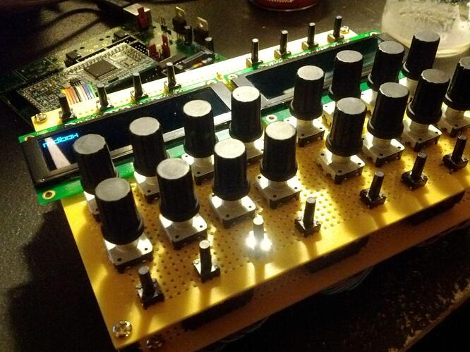 prototype for my second midibox live device