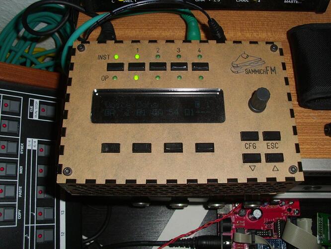 Midibox FM built Austria