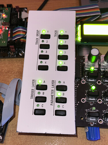 Front panel test fit